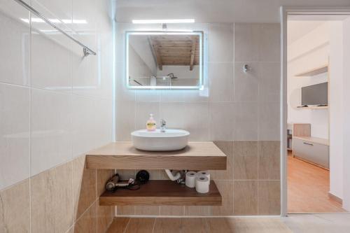 Vannituba majutusasutuses villa Nefeli