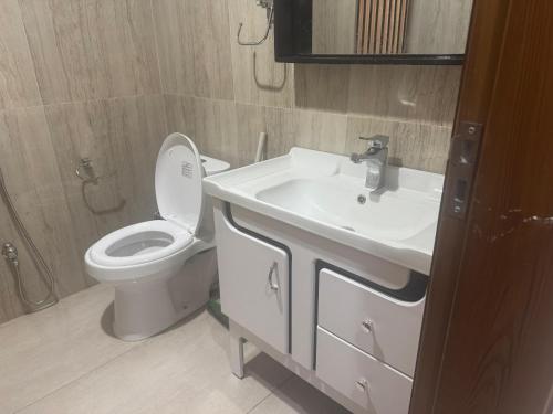 Koupelna v ubytování Best Inn Hotel