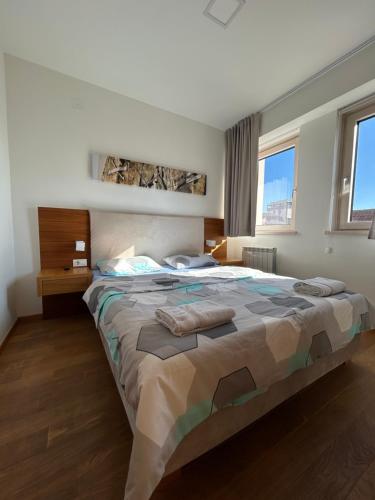 Ένα ή περισσότερα κρεβάτια σε δωμάτιο στο Vila borova