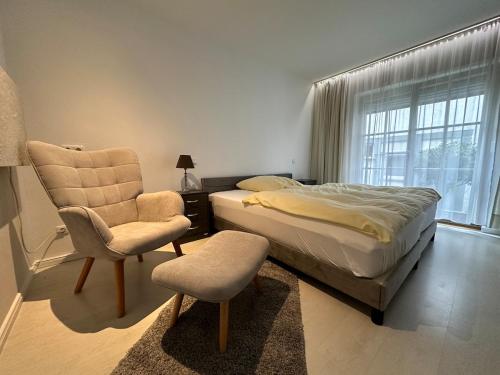 Istumisnurk majutusasutuses 200m vom Alten Rathaus Bamberg