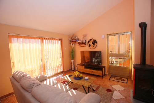 TV a/nebo společenská místnost v ubytování Apartman Vali Crikvenica