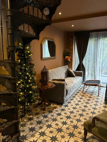 Posezení v ubytování Keepers Lodge