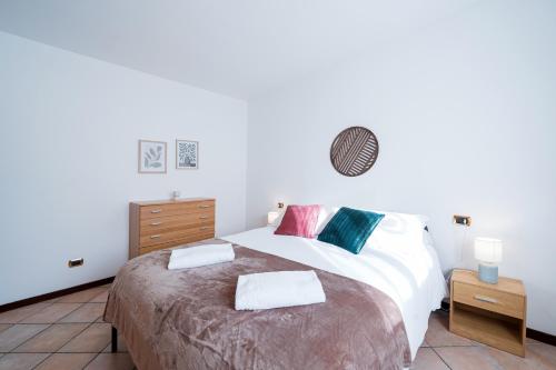 Ένα ή περισσότερα κρεβάτια σε δωμάτιο στο Mountain&Lake Terrace Retreat