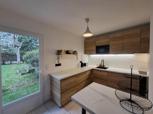 Köök või kööginurk majutusasutuses Ocean house