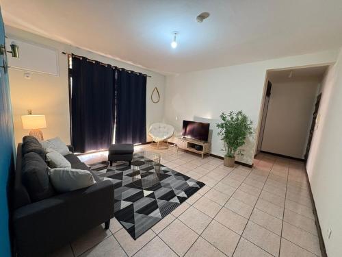 Χώρος καθιστικού στο Premium Apartment, Cayenne Center