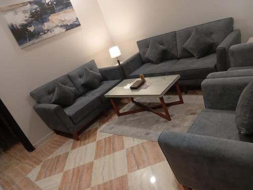 Χώρος καθιστικού στο The High View Hotel - ذا هاي فيو