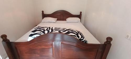 Ένα ή περισσότερα κρεβάτια σε δωμάτιο στο Casa Azul