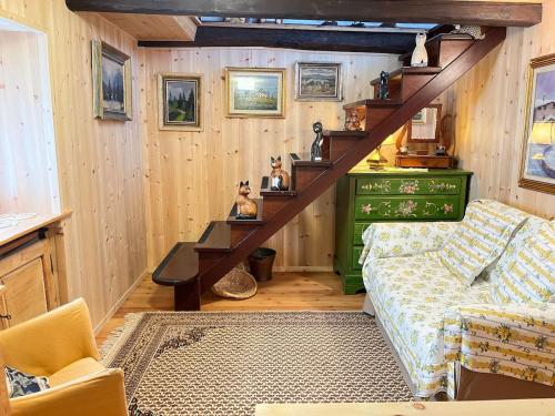 Χώρος καθιστικού στο Cà dul Barba