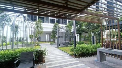 Κήπος έξω από το Das Haus Homestay Puchong