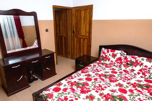 Ένα ή περισσότερα κρεβάτια σε δωμάτιο στο Appartement Nika