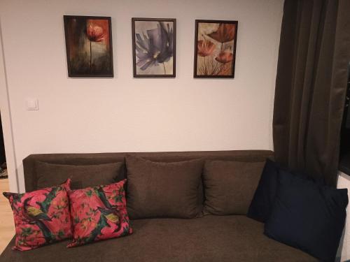 Posezení v ubytování Sky-House Jasná Apartments