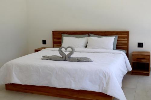 Postel nebo postele na pokoji v ubytování Casa McCash