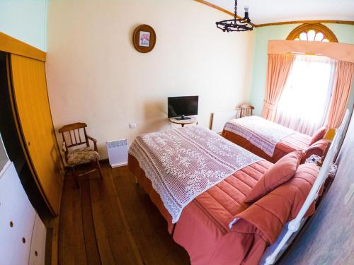 Ένα ή περισσότερα κρεβάτια σε δωμάτιο στο HALLEY Activa Dos