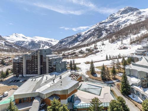 Studio sud skis aux pieds à Val-d'Isère, animaux acceptés