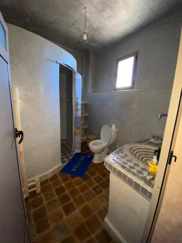 Ένα μπάνιο στο Auberge Soleil Bleu