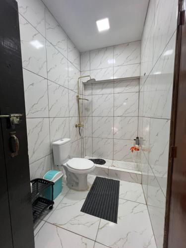 Koupelna v ubytování El Quincho