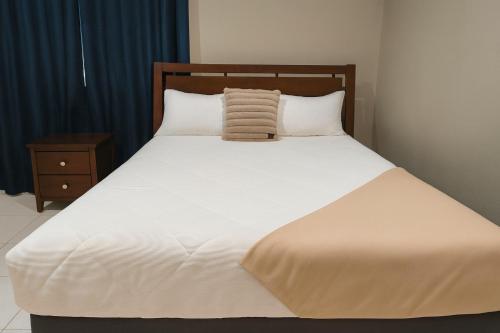 Ένα ή περισσότερα κρεβάτια σε δωμάτιο στο Stellarium Hotel