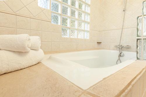 Ένα μπάνιο στο Goood Resort