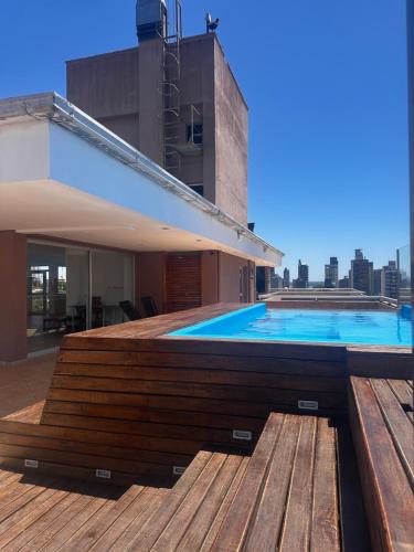 Swimmingpoolen hos eller tæt på Departamento exclusivo