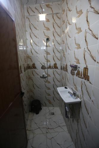 Koupelna v ubytování Sunset House