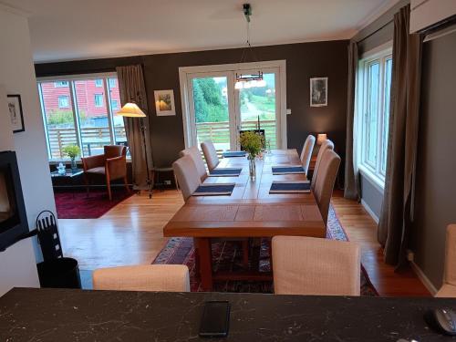 Posezení v ubytování Luxury base with panoramic views