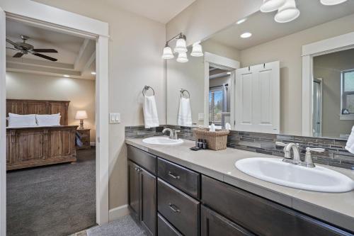 Koupelna v ubytování Geary Getaway