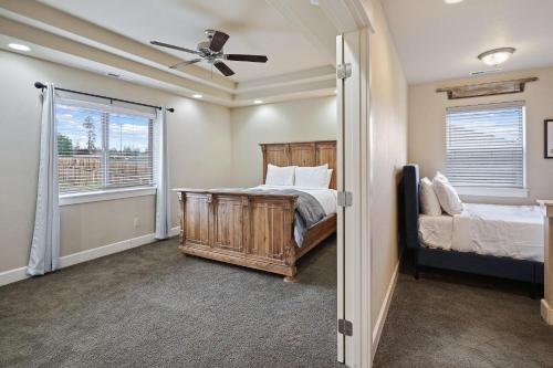 Postel nebo postele na pokoji v ubytování Geary Getaway