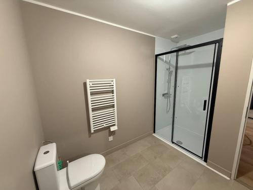 Et badeværelse på Maison neuve proche Dole - Forêt de Chaux