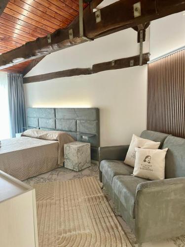 Χώρος καθιστικού στο Il Casale della Baronessa