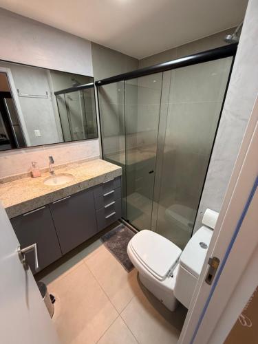 Koupelna v ubytování Flat Rooftop Boa Viagem Recife