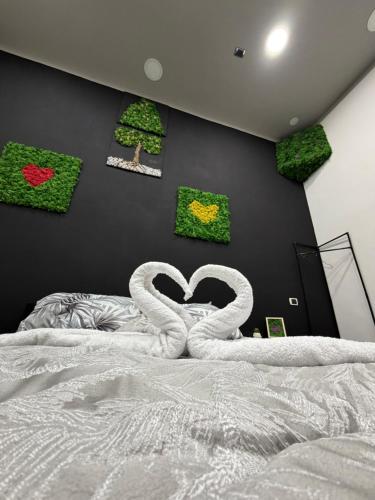 Ένα ή περισσότερα κρεβάτια σε δωμάτιο στο balbisoftroom