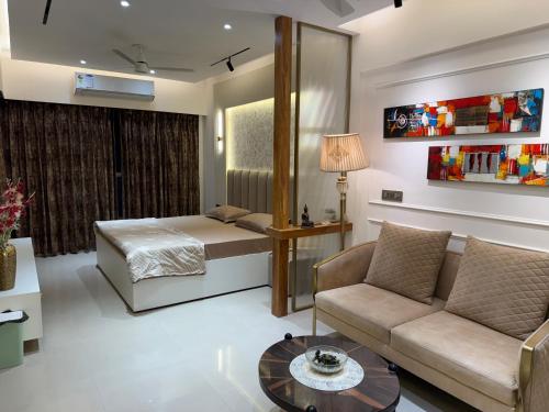 Χώρος καθιστικού στο Urban Ease Homestays