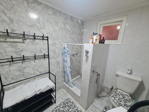 Vannituba majutusasutuses Tu Casa familiar ideal, centrica en Lican Ray