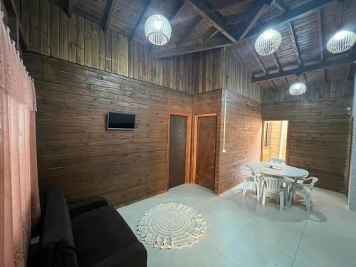 TV a/nebo společenská místnost v ubytování Pousada caetano