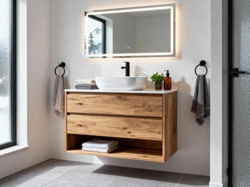 Ένα μπάνιο στο Apartments Waldinger Top 3