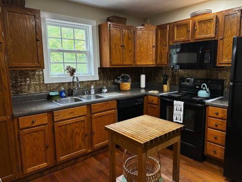 Η κουζίνα ή μικρή κουζίνα στο Red Goose Pond - Mins to Desoto Falls, Fire Pit