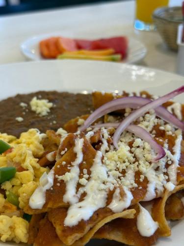 Jídlo v hotelu nebo okolí