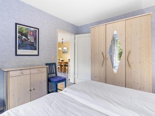 Voodi või voodid majutusasutuse Nordlicht - Ausblick toas