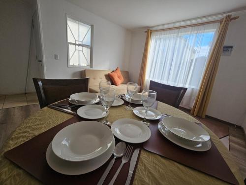 Posezení v ubytování Acogedora casa centrica en Valdivia para 4 personas