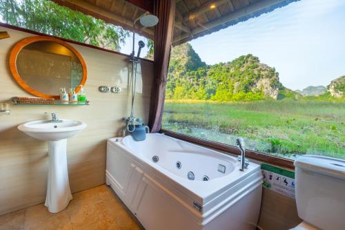 Vannituba majutusasutuses Lotus Field Homestay