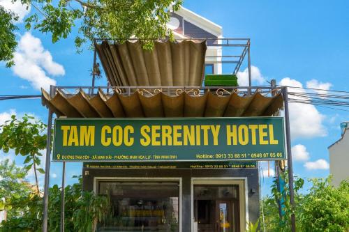 Certifikát, hodnocení, plakát nebo jiný dokument vystavený v ubytování Tam Cốc Serenity Hotel