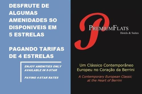 two different types of posters with the letter j at Premium Flats Berrini - Boutique Hotel in Sao Paulo