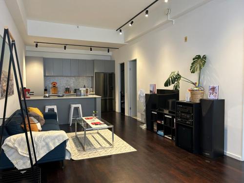 Køkken eller tekøkken på Large apartment city center