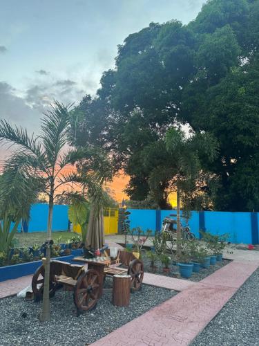 Ein Garten an der Unterkunft Andersson's Resort