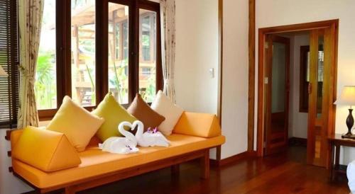 Istumisnurk majutusasutuses Khaothong Terrace Resort