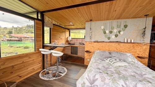 Fotografie z fotogalerie ubytování Cabaña Moxigua Cogua v destinaci Cogua