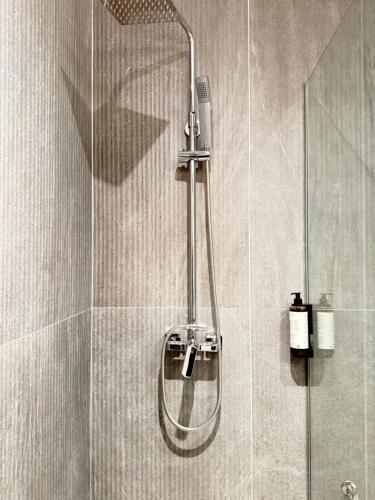 Koupelna v ubytování Cozy Brand New Aparthotel Suceava