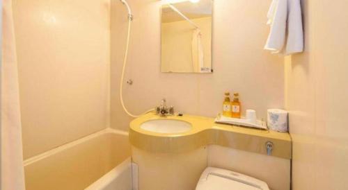 Koupelna v ubytování Fukuyama Terminal Hotel