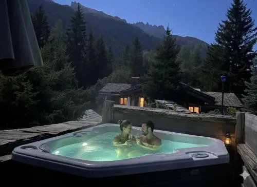 Hôtel Les Chalets de Philippe avec Jacuzzis Privatifs photo 7