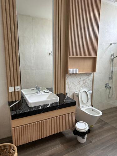 Koupelna v ubytování Eirene's Lakeside Villa